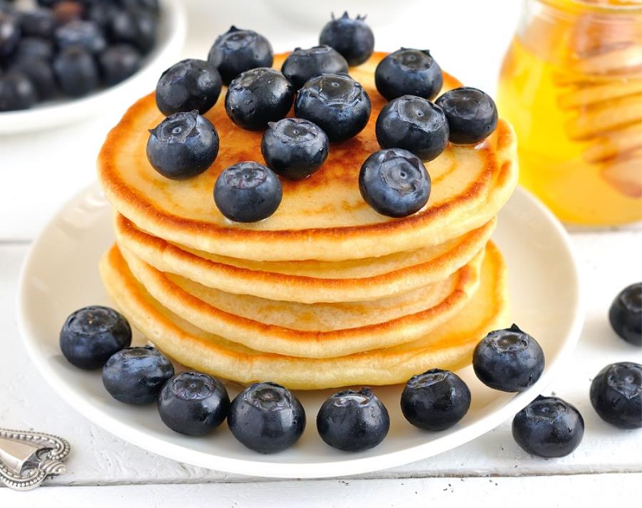 Pancake ai mirtilli