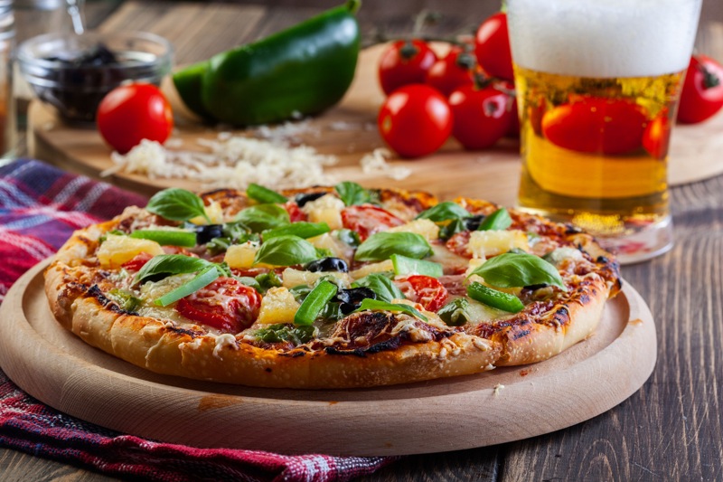 Pizza e birra?sembra facile! Saporie