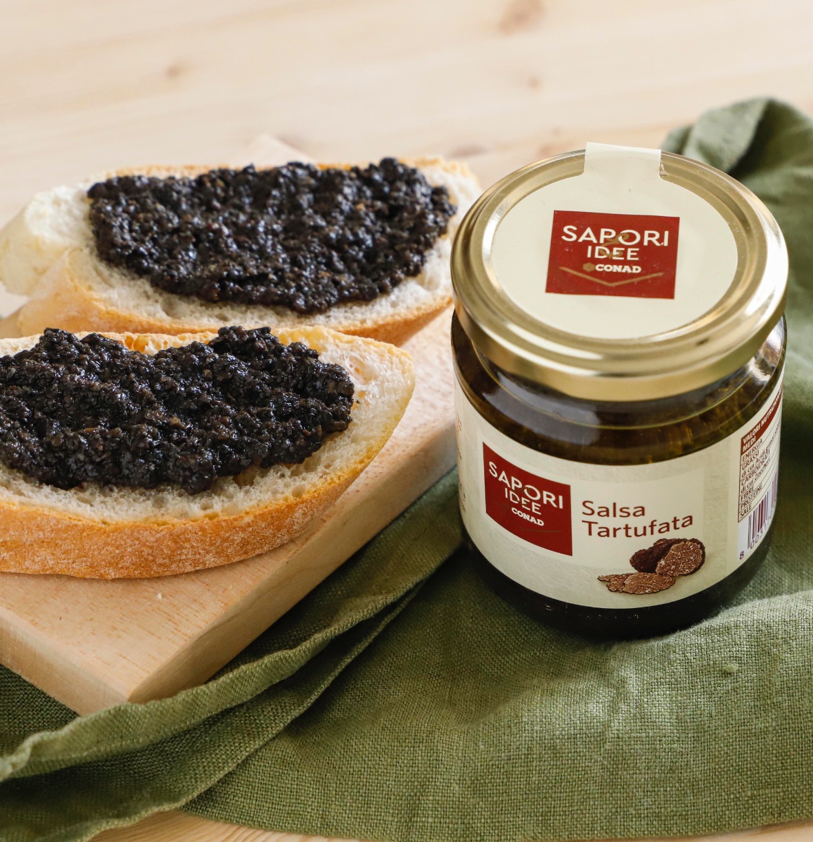 Tartufata Recette : Salsa Tartufata Saporie Conad