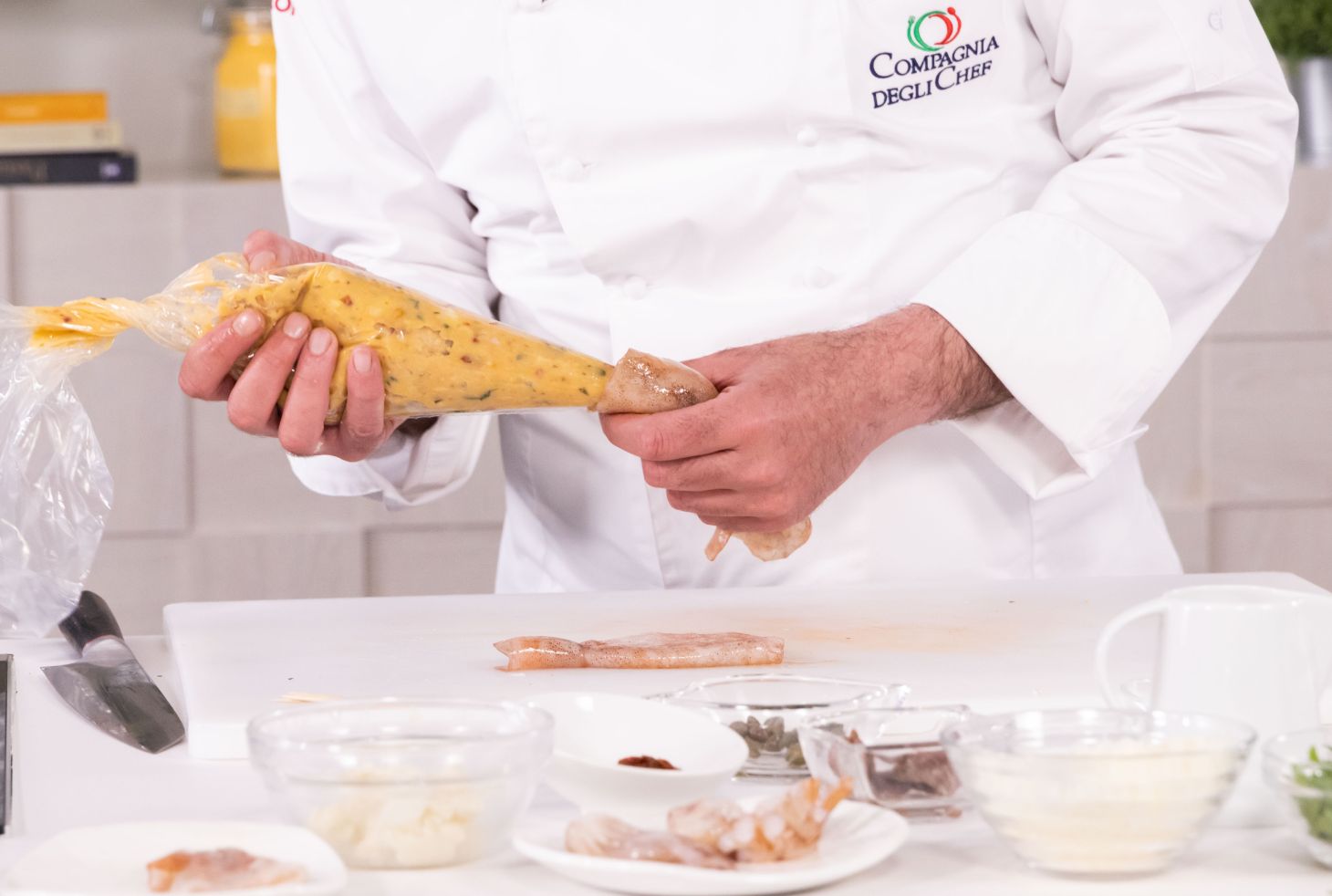 Totani ripieni alla mediterranea - Saporie