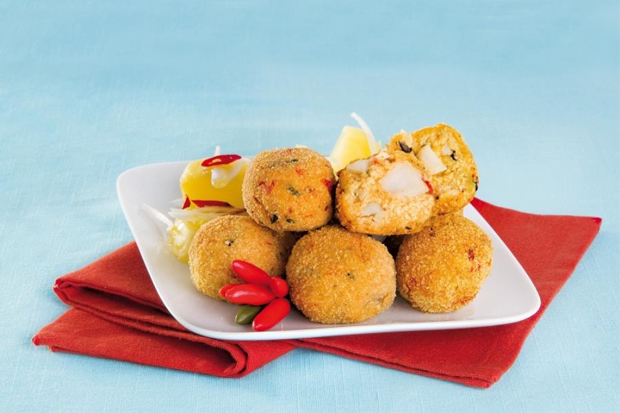 Polpette di stoccafisso di Norvegia alla calabrese - Saporie