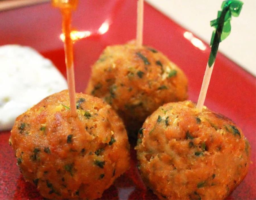 Polpettine di grano saraceno e pesce spada - Saporie