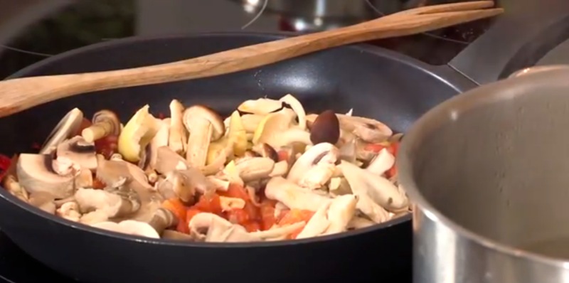 Pici senesi con funghi autunnali - Saporie