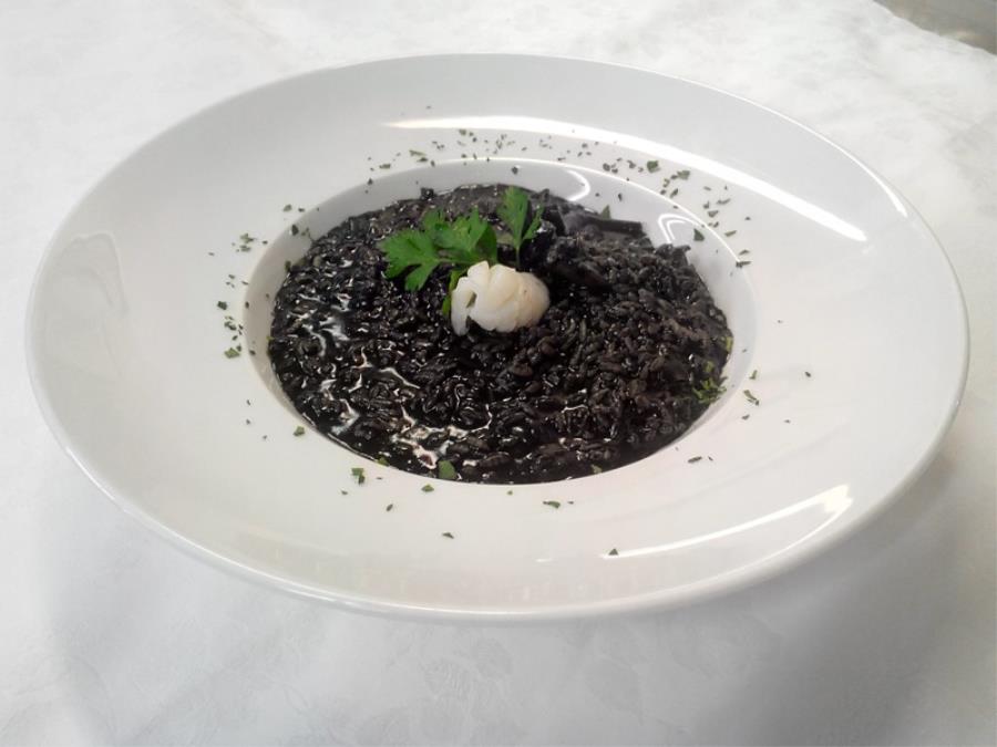 Risotto Di Seppie Alla Veneziana Saporie