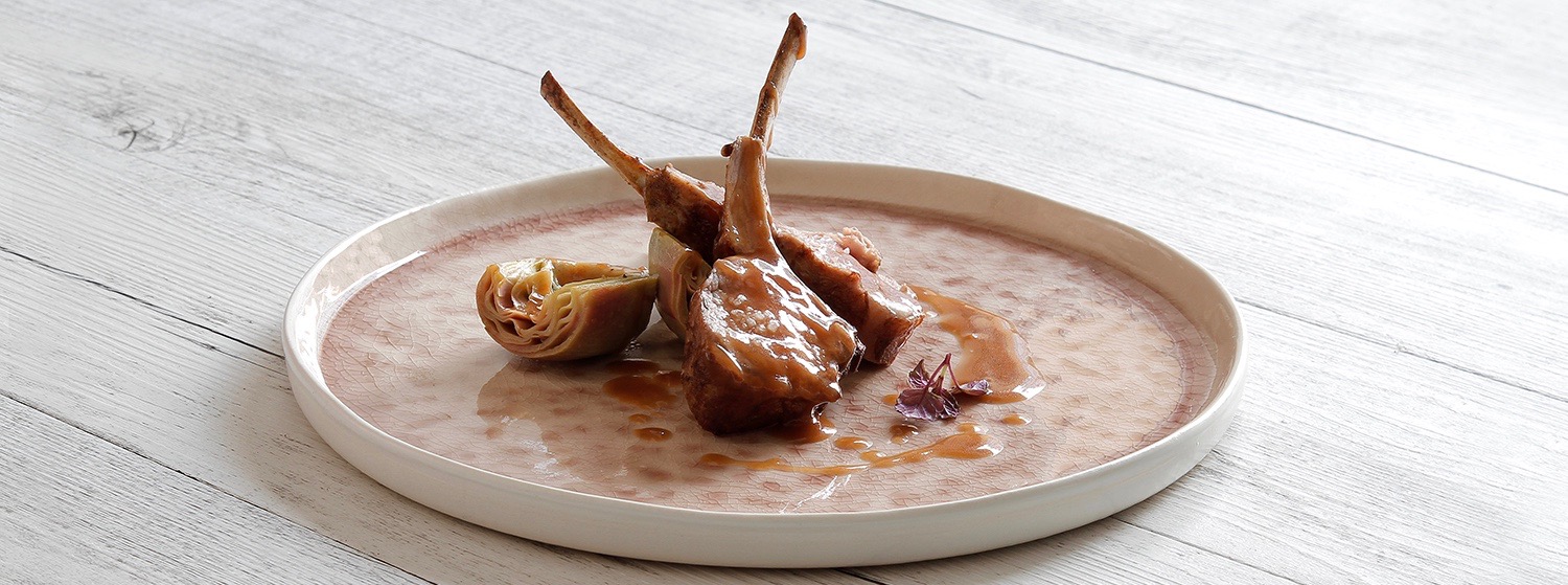 Carre Di Agnello Con Carciofi Saporie