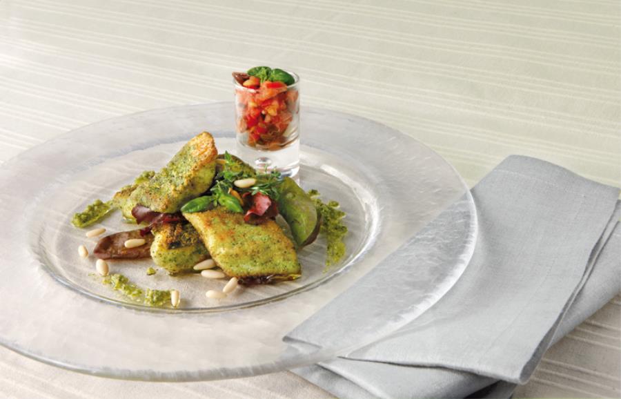 Filetti Di Branzino In Crosta Aromatica Saporie